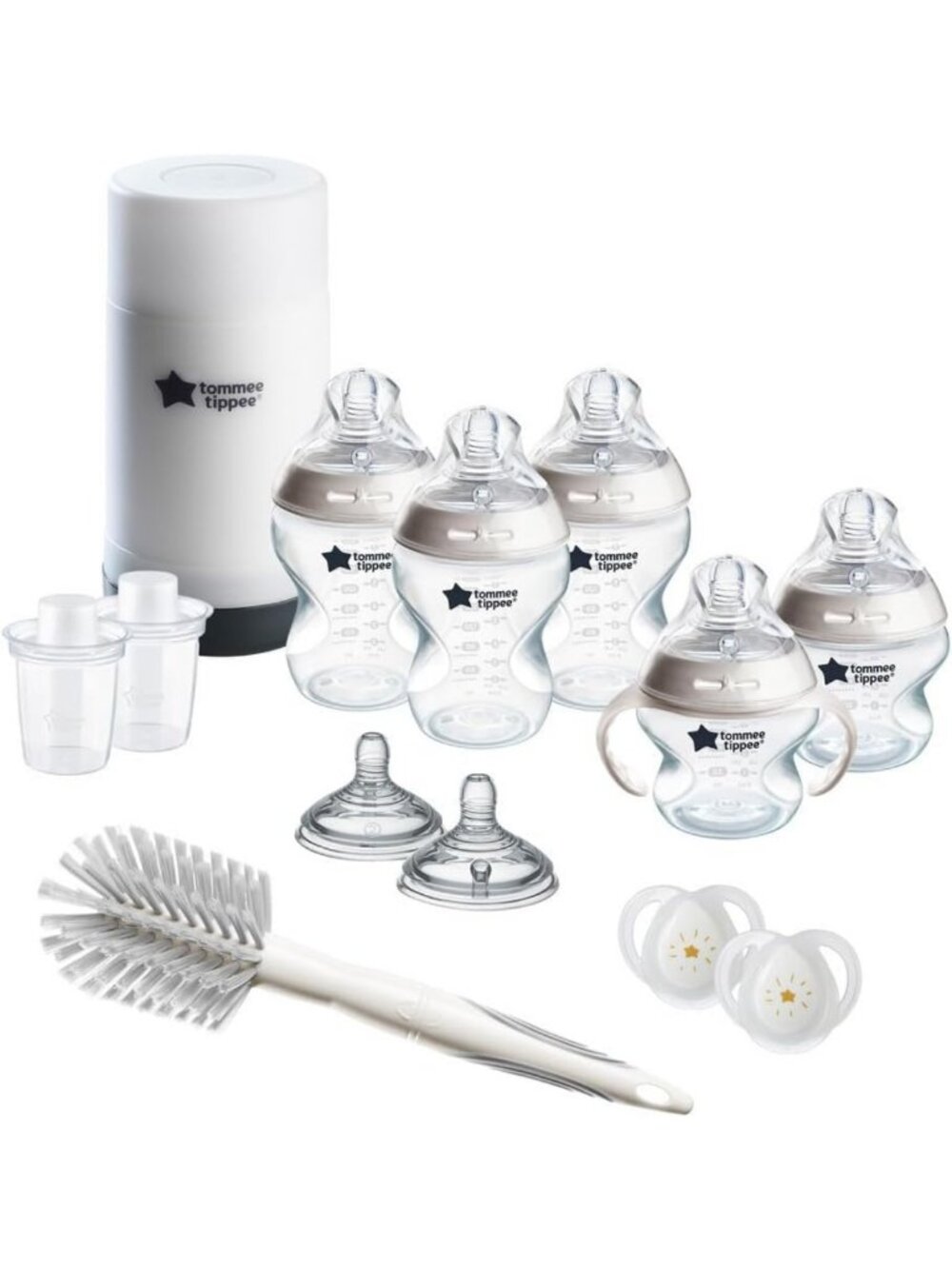 Natural Start Baby Bottle Kit for Newborns - BPA-Free, Anti-Colic, Easy Grip